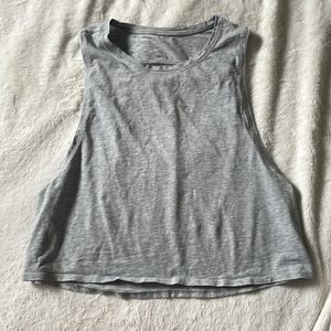 Lululemon cut out crop tank
